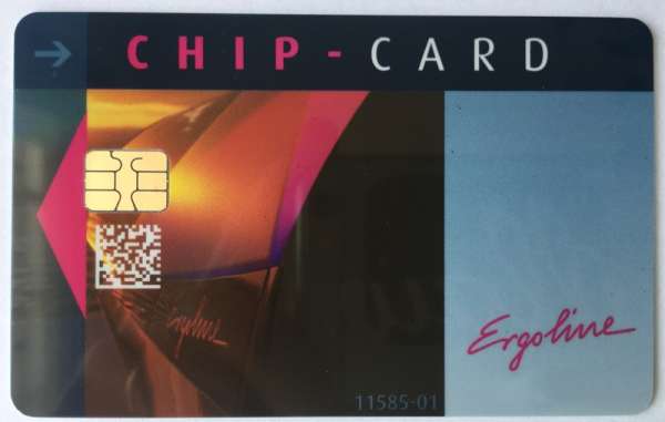 Ergoline Chipkarten, 4-farbig Studiopilot, 400 Stück/Einheit