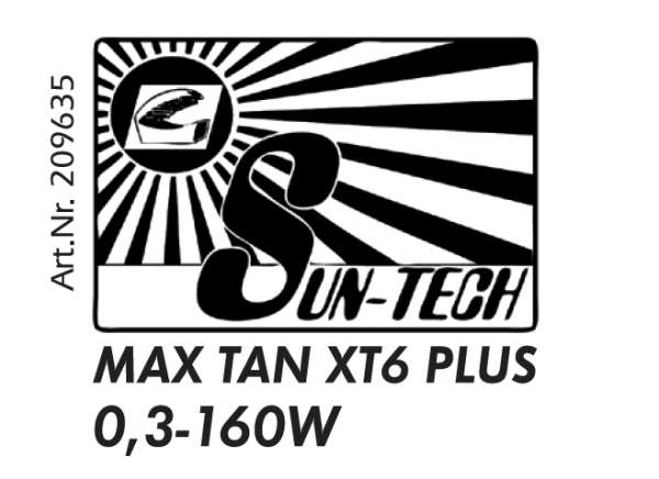 MAX TAN XT6 plus 160W