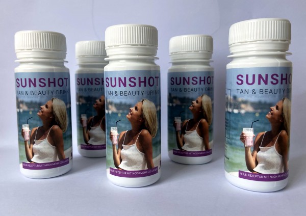SUNSHOT Tan & Beauty Drink, 60 ml