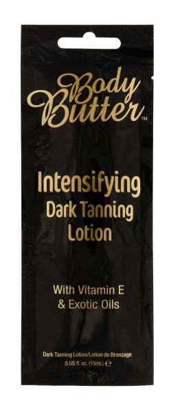 Body Butter Intensifying Dark Tanning Lotion Sachet, 15 ml